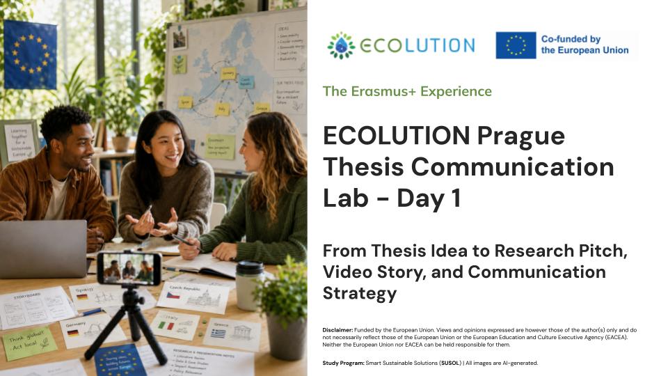 Course Image ECOLUTION Prague Thesis Communication Lab